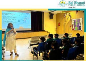 Bal Bharati Public School, GRH Marg, in collaboration with Ayaksha Health and Care, organized a highly enlightening
workshop for the students of Class II on 21.07.2023.