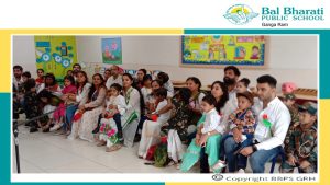 a Bal Sabha Activity- Proud to be an Indian was organized in the Montessori Department on 14.08.22. 