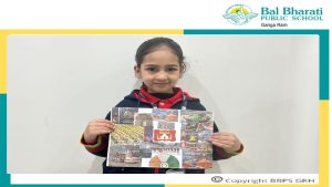 Both Pre-school and Pre-primary children actively participated through an online session, wherein they created beautiful collages using their creativity.