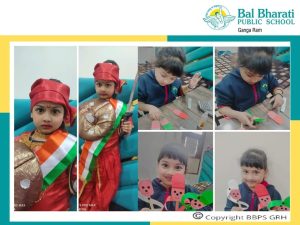 The children joined in the celebration with joy and admiration, the session began with greetings for a happy Republic Day 