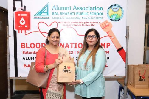 Blood Donation Camp By Alumni Association & Interact Club